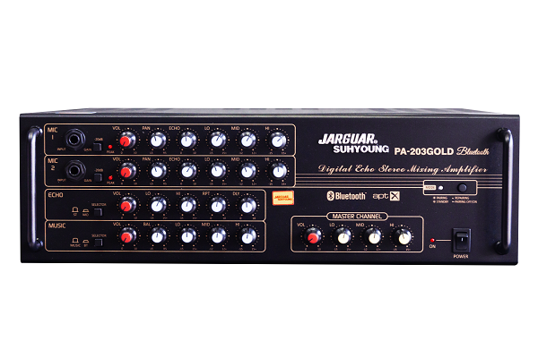 AMPLI JARGUAR SUHYOUNG PA-203 GOLD BLUETOOTH