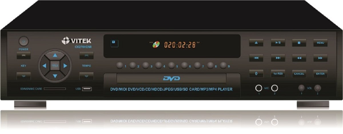 Đầu DVD Karaoke VITEK CK270 HDMI