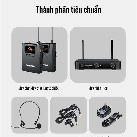 Micro không dây Takstar X3PP