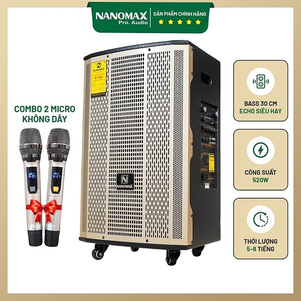 Loa Kéo Nanomax K-301