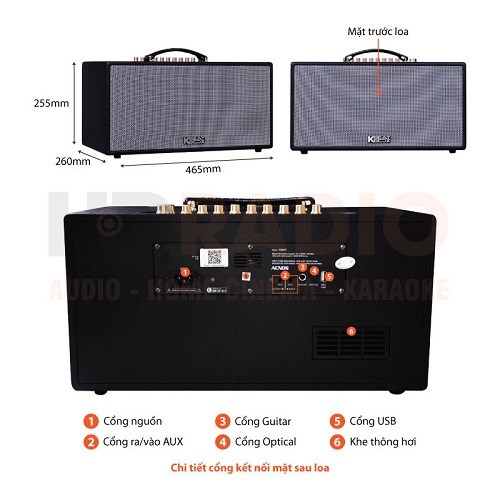 Loa di động Acnos HN447