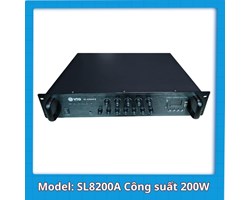 Tăng âm truyền thanh VTG-200W SL-8200A