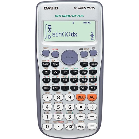 Máy tính Casio FX-570ES Plus - Với thiết kế nhỏ gọn và tính năng đa dạng, máy tính Casio FX-570ES Plus là một trong những lựa chọn hàng đầu cho các học sinh, sinh viên trong việc giải các bài toán phức tạp. Tìm hiểu và khám phá thêm về sản phẩm tại hình ảnh liên quan!